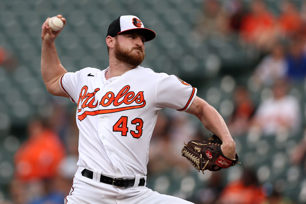 On Friday at Camden Yards, Bryan Baker was bringing the heat and the emotion