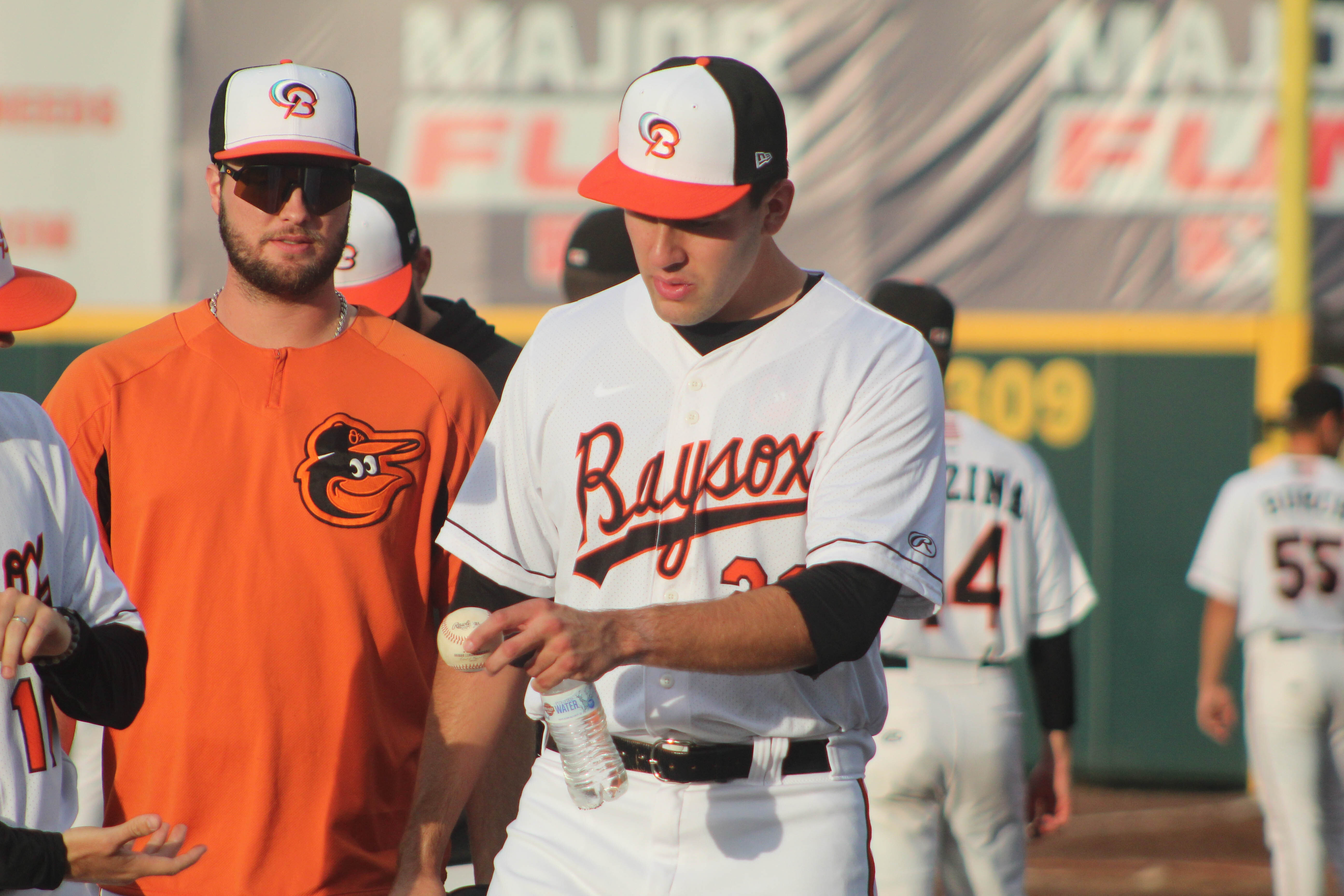 Grayson Rodriguez talks about his two-inning outing at Bowie