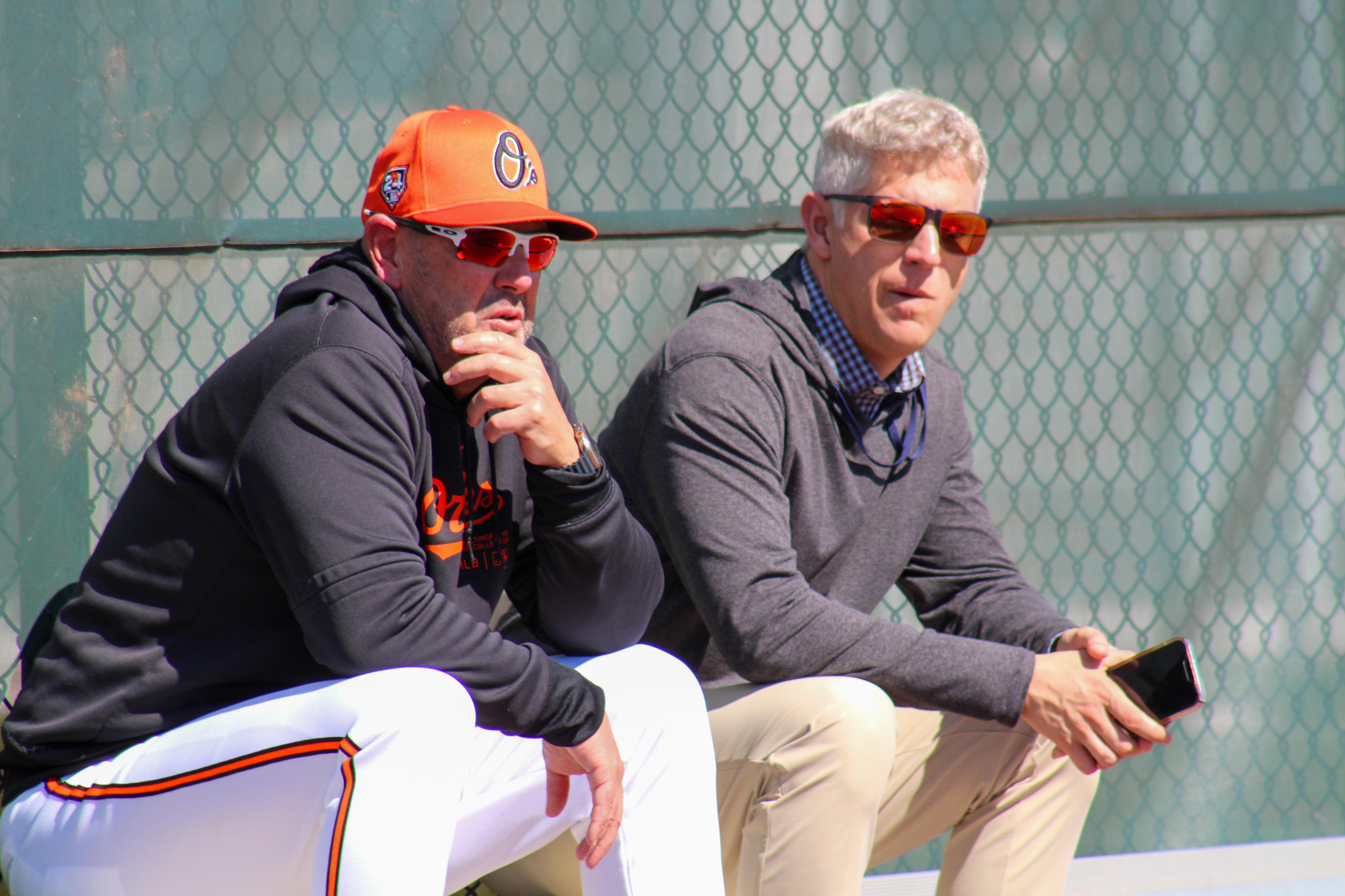 First Orioles spring training workout brings endless interview possibilities and potential for breaking news