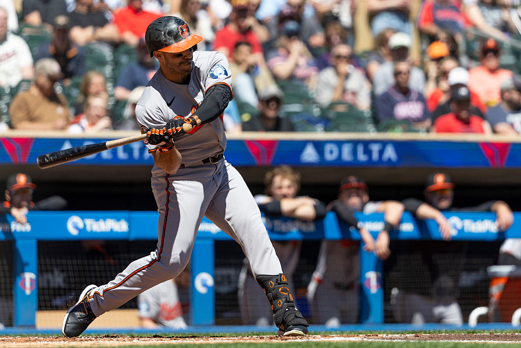 Orioles lineup vs. Rangers in Texas