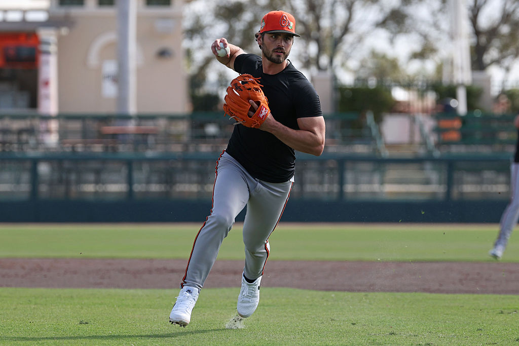 Alexander “super comfortable” in outfield and unafraid of the wall