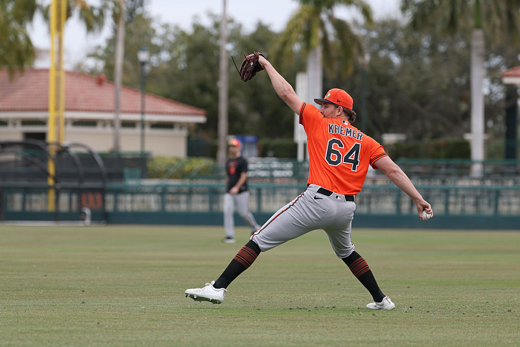 Orioles option Kremer to set Opening Day rotation
