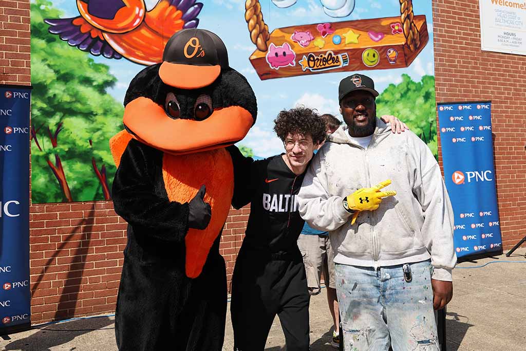 Birdland Murals Series, powered by PNC, unveils 11th installation, in Harlem Park neighborhood