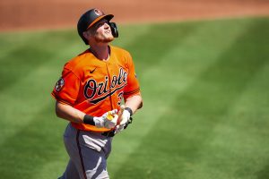 Catcher Sam Huff elects free agency