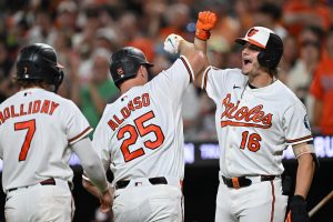 Mayo’s improvement against RHP is keeping the slugger in the lineup